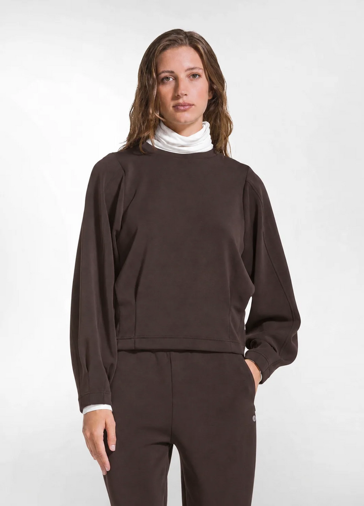 Modal Sweatshirt Brown