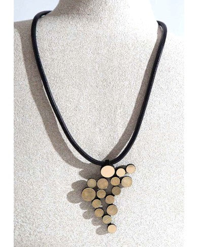 Coins Pendant in Gold