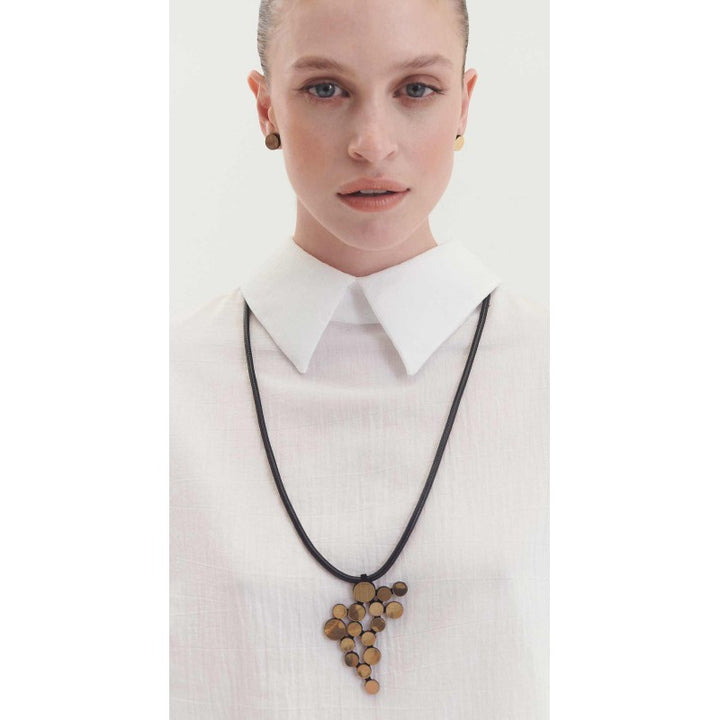 Coins Pendant in Gold