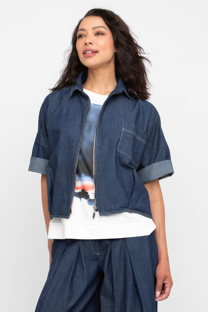 Cap Sleeve Tee White