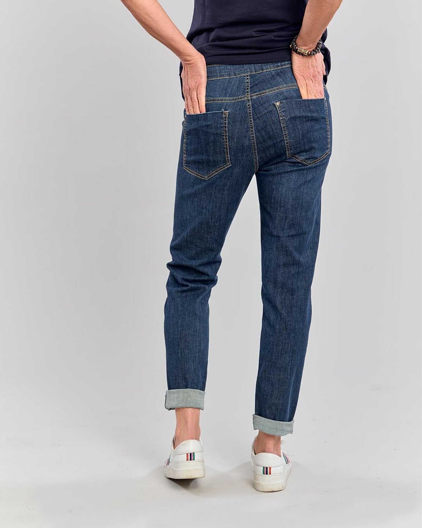 Denim Iconic Stretch Jeans, Blue