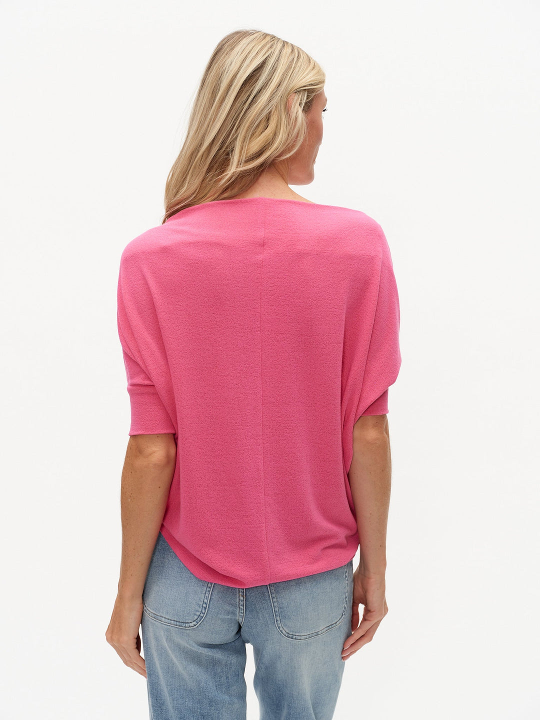 Anywhere Short Sleeve Top Carnation Pink