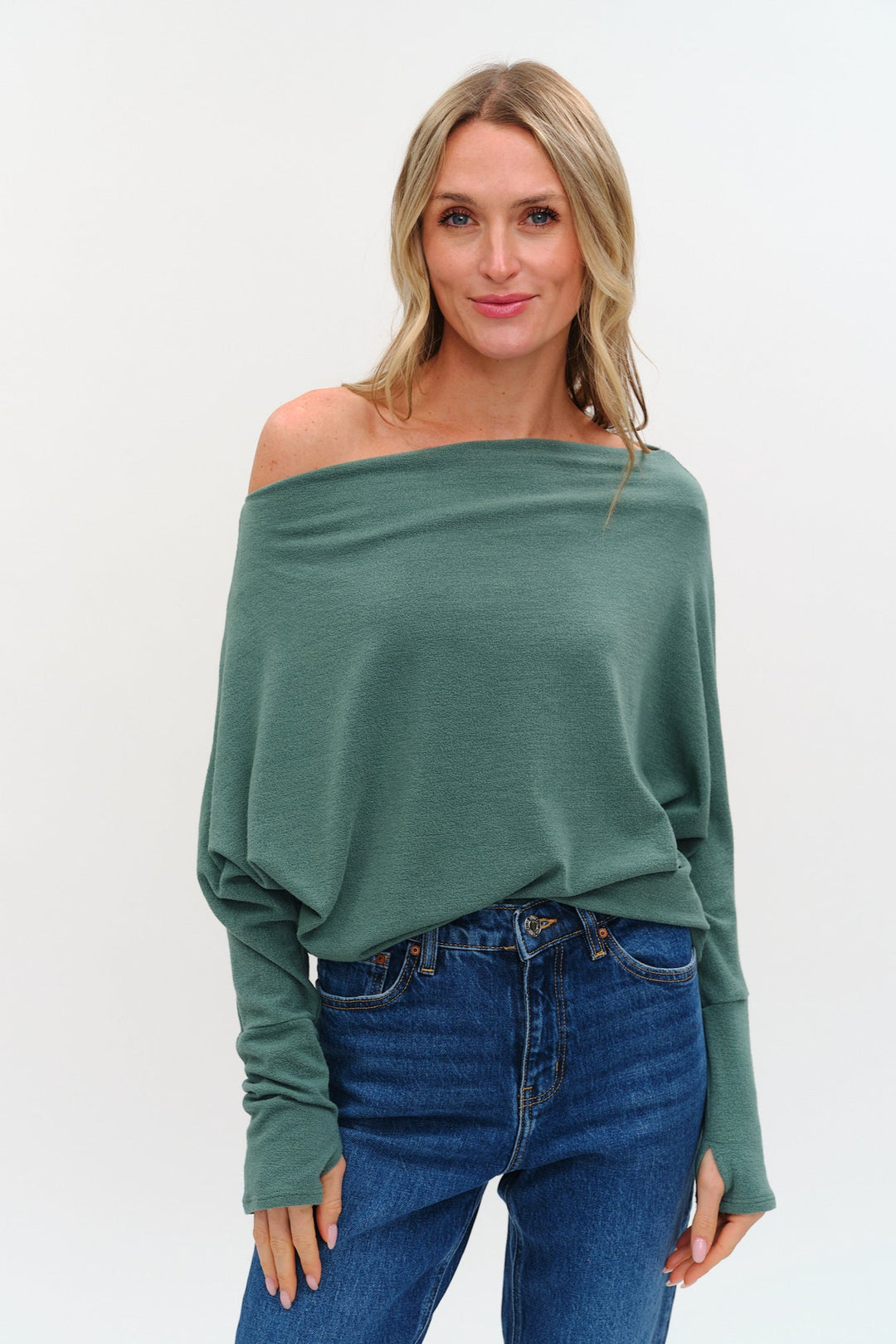 The Anywhere Top in Teal