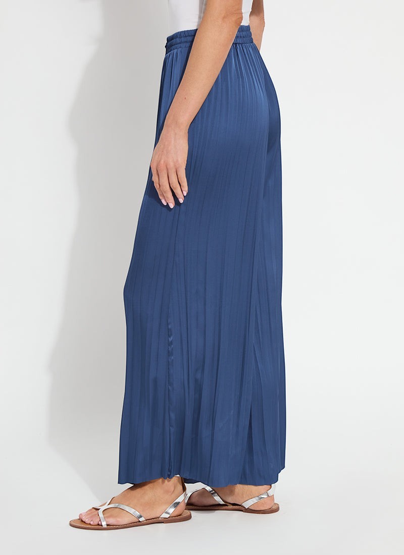 Packable Palazzo Pant Cape Blue