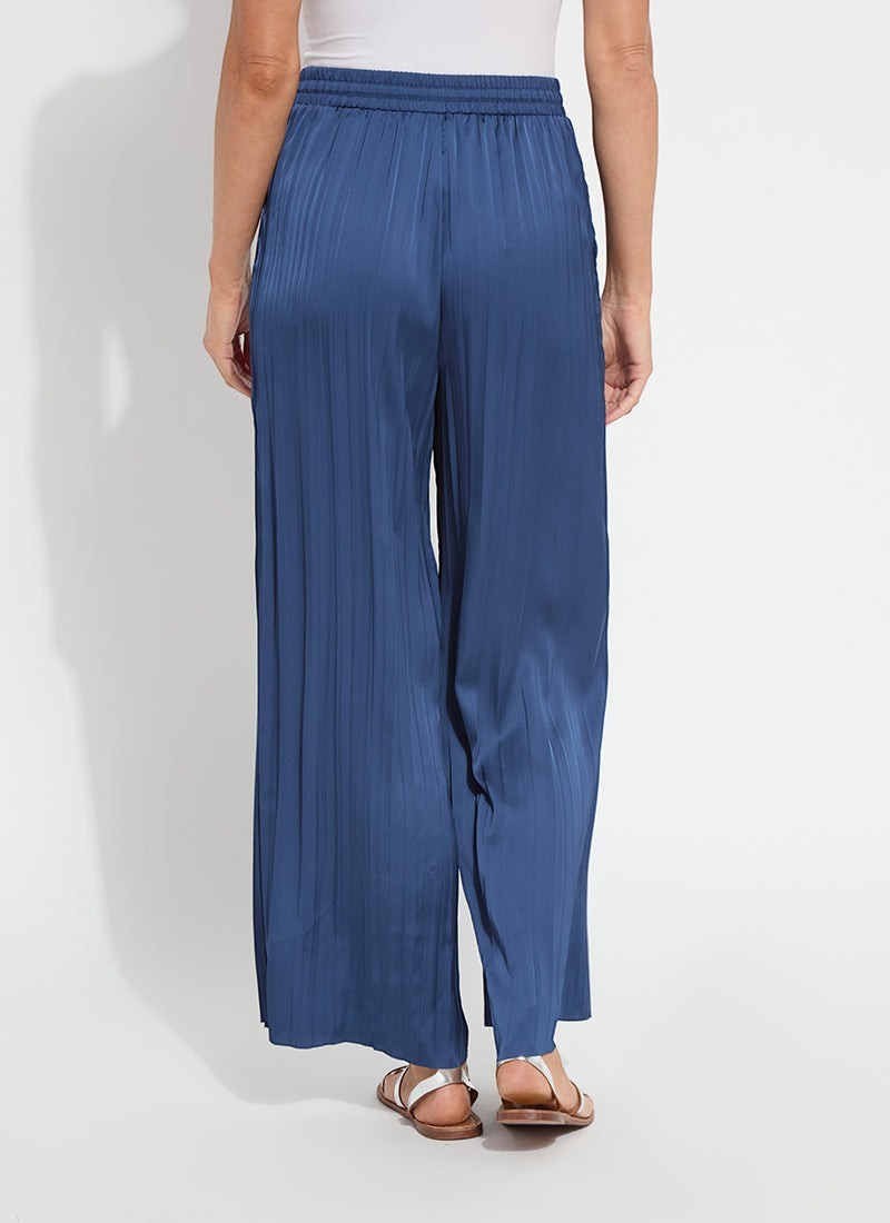 Packable Palazzo Pant Cape Blue
