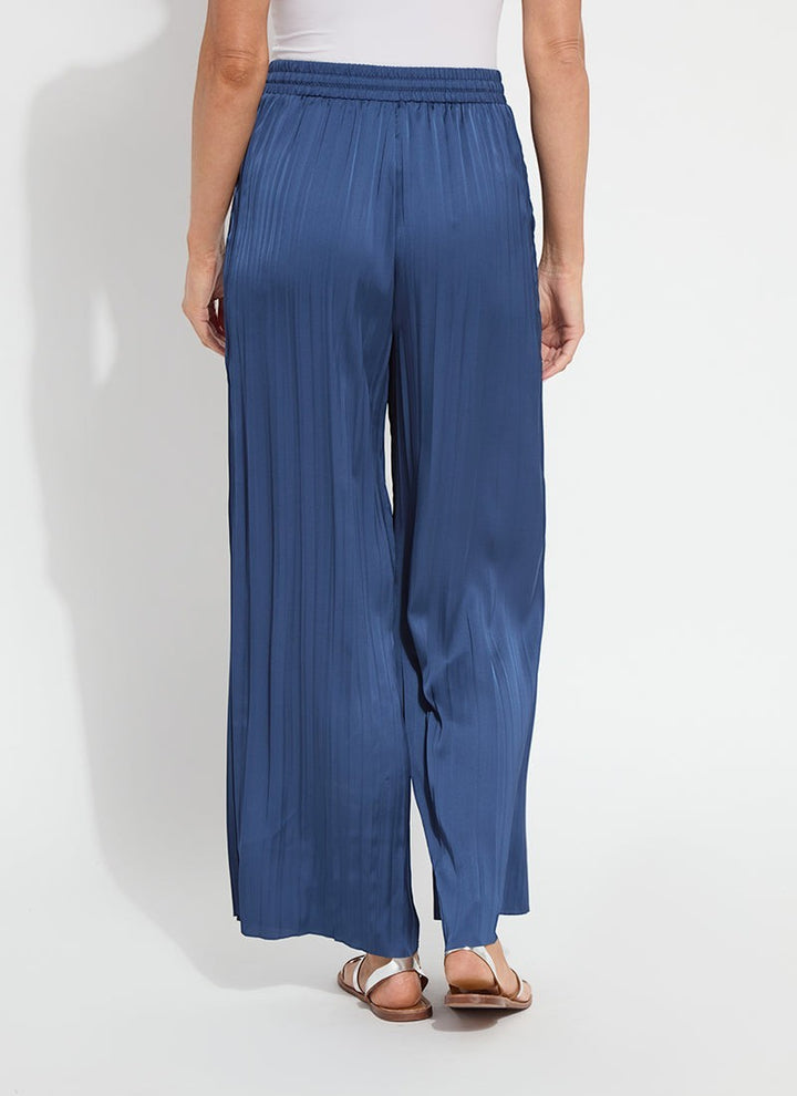 Packable Palazzo Pant Cape Blue