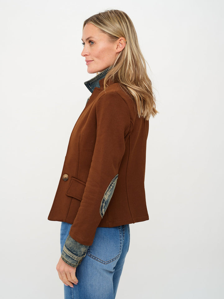 Clarissa Blazer in Chocolate