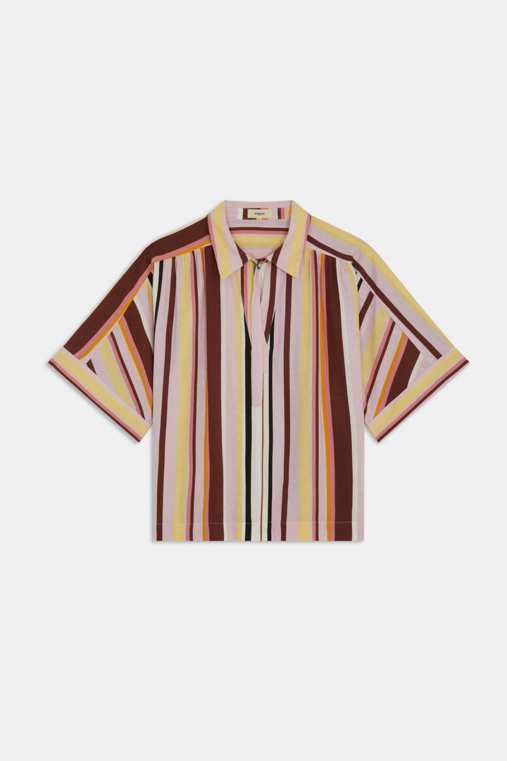 Lesly Short Sleeve Shirt Rose