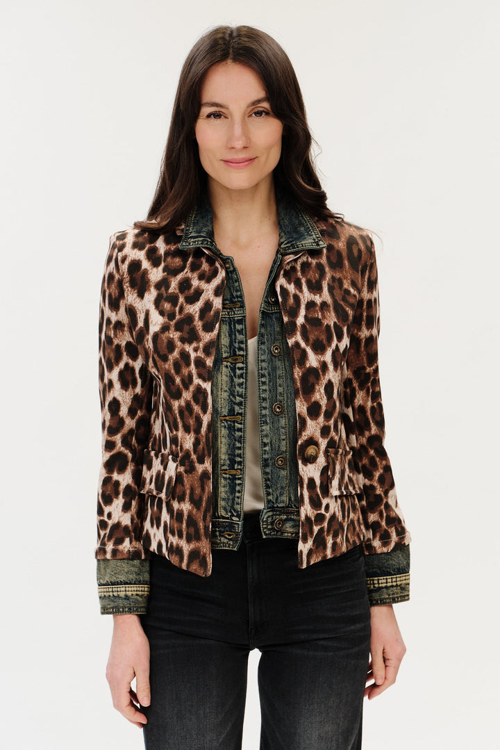 Clarissa Jacket Vintage Leopard