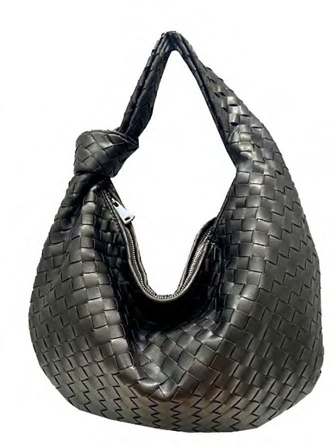 Woven Tote with Knot