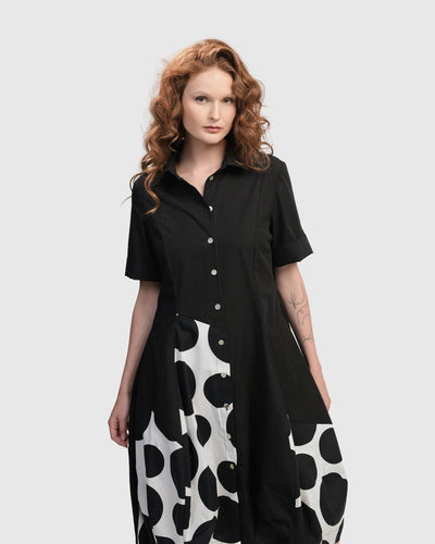Urban Lafayette Wonderful Shirt Dress, Black